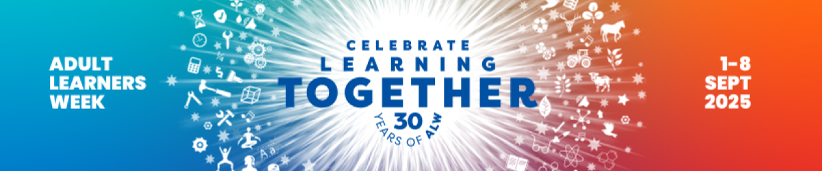 Adult learners week banner